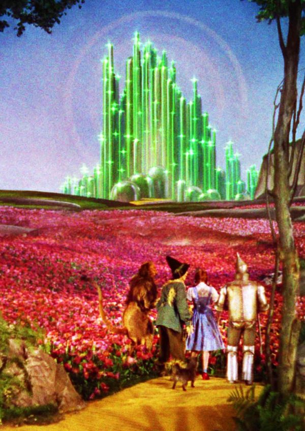 The Emerald City in The Wizard of Oz