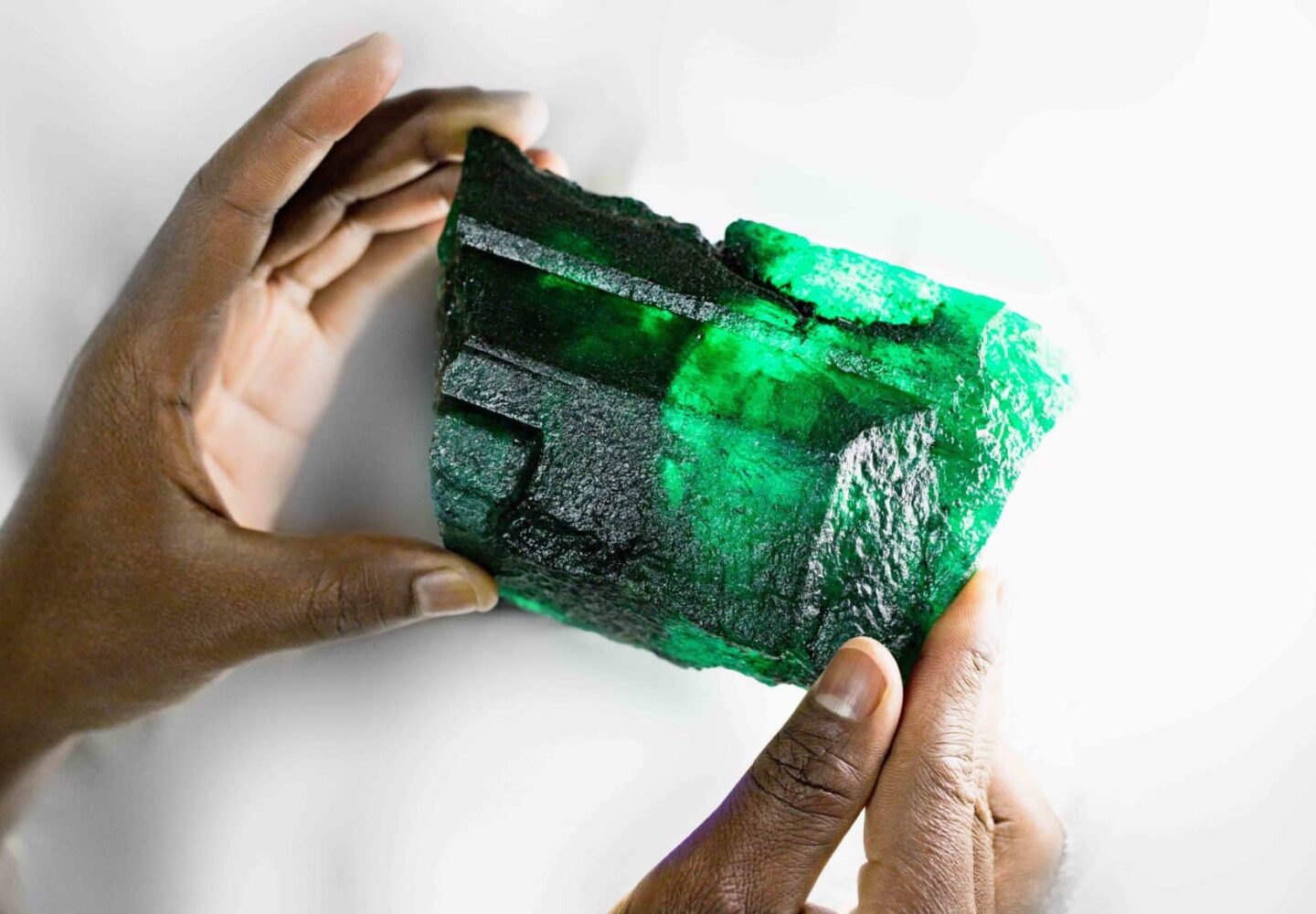 2.5 pound emerald from Zambia
