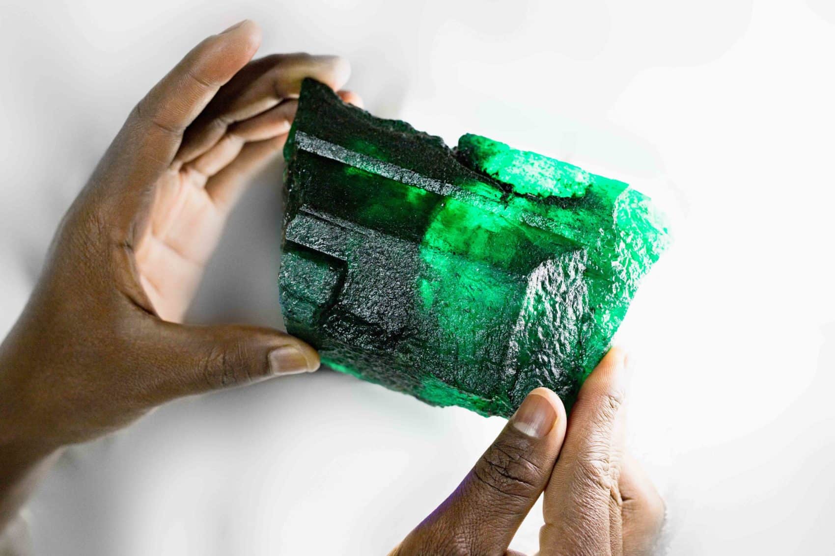 2.5 pound emerald from Zambia