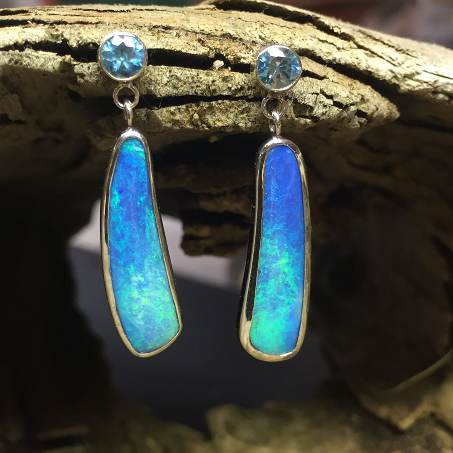 Custom Opal Earrings